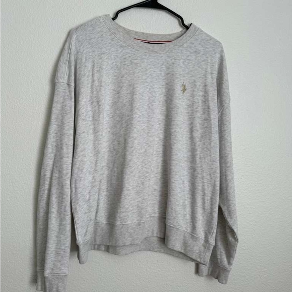 Polo by Ralph Lauren Heather Gray Crewneck Sweater